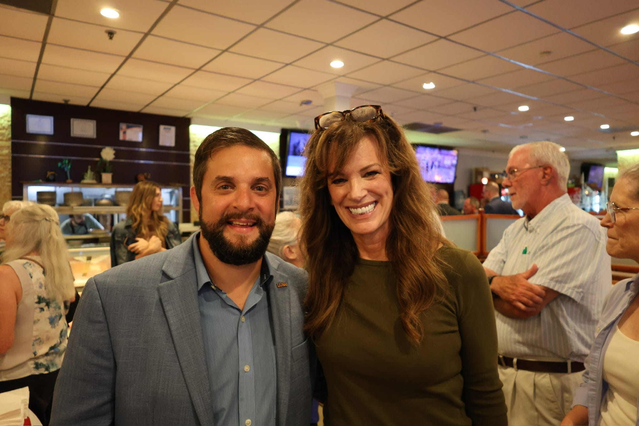 Trish Kopp at the Josh Slaughter fundraiser