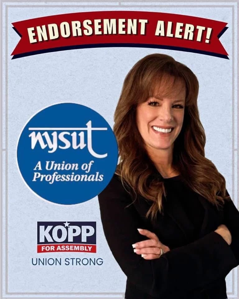 New York State United Teachers endorsement of Trish Kopp